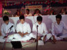 The Function Began with students chanting Veda.